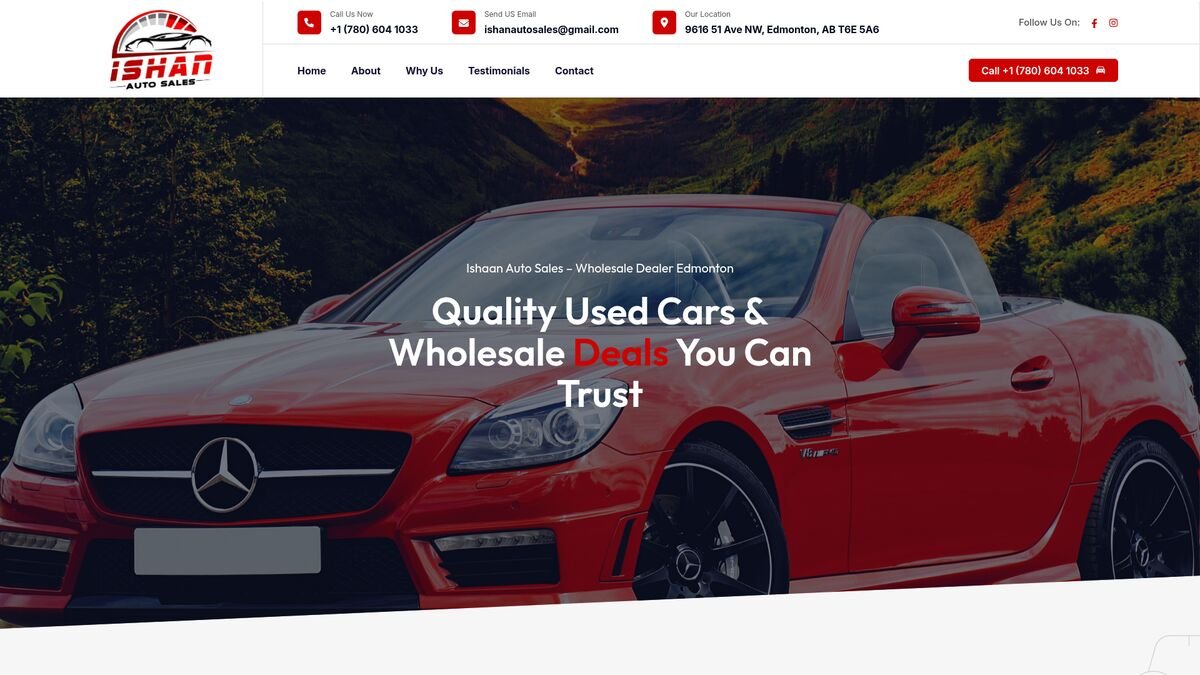 Ishaan Auto Sales — Automotive